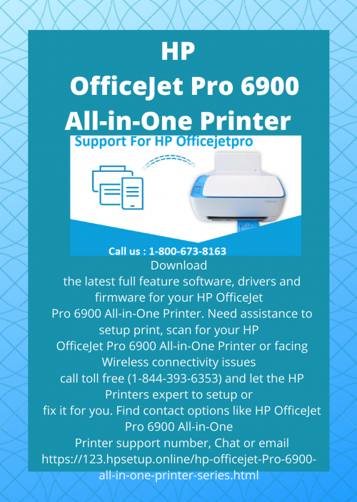 HP OfficeJet Pro 6900 All in One Printer (2)